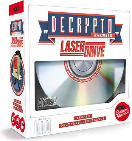 Scorpion Masqué Decrypto (fr) ext Laser Drive 807658000839