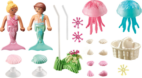 Playmobil Playmobil 71504 Enfants sirenes avec meduses et coquillages 4008789715043