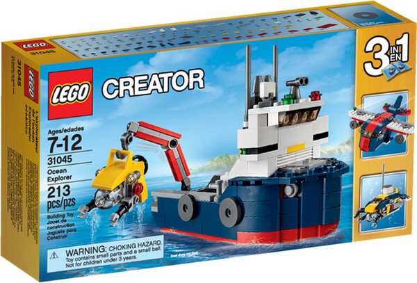 LEGO LEGO 31045 Creator L'explorateur des océans (jan 2016) 673419246965