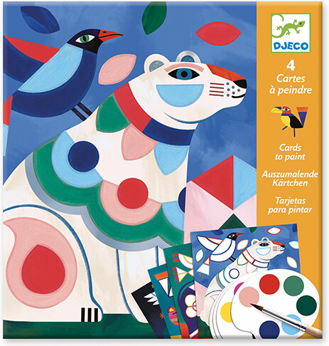 Djeco Coloriages surprise Le bestiaire 3070900096585