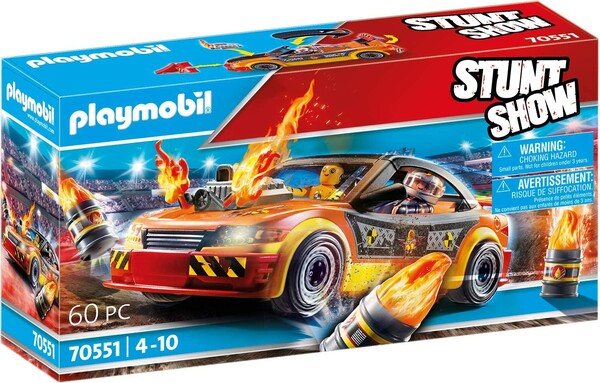 Playmobil Playmobil 70551 Stuntshow Voiture crash test avec mannequin (janvier 2021) 4008789705518