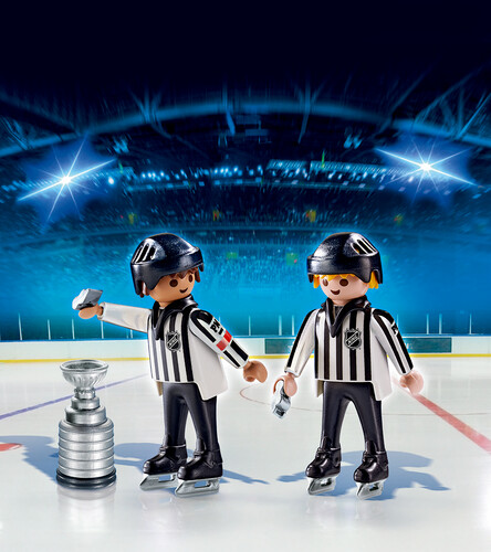 Playmobil Playmobil 5070 LNH Arbitres de hockey avec Coupe Stanley (NHL) (oct 2015) 4008789050700