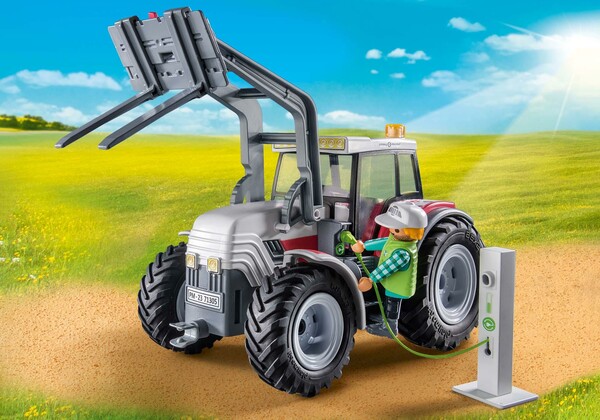Playmobil Playmobil 71305 Grand tracteur avec accessoires 4008789713056