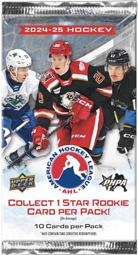 Upper Deck Upper Deck AHL Hockey 24/25 Booster (10/12/24) 053334406376