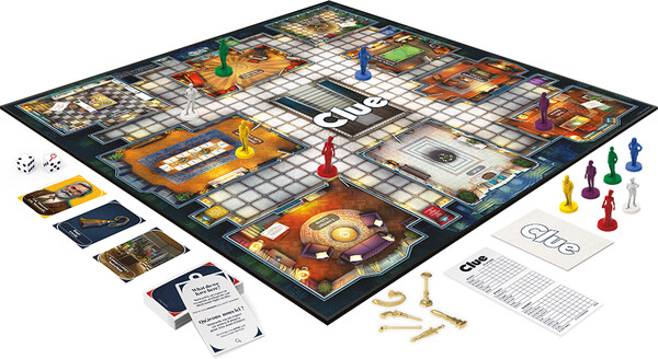 Hasbro Clue classique refresh Bilingue (23) 195166205335