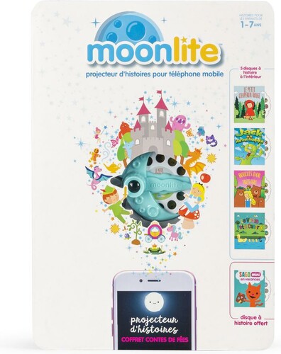 Moonlite Moonlite ensemble cadeau, projecteur d'histoires (fr) 778988255063
