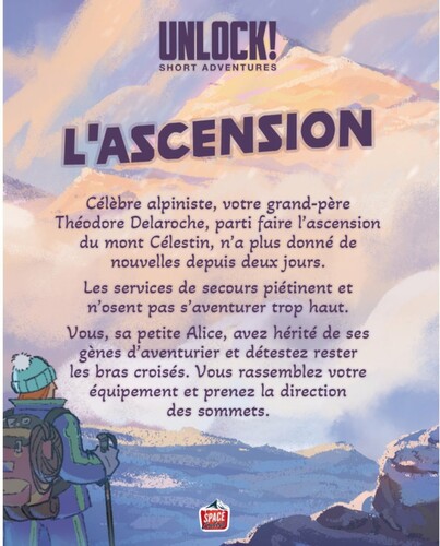 Space Cowboys Unlock! - Short Adventures #13 - L'Ascension (6 un.) 2026 3558387000764