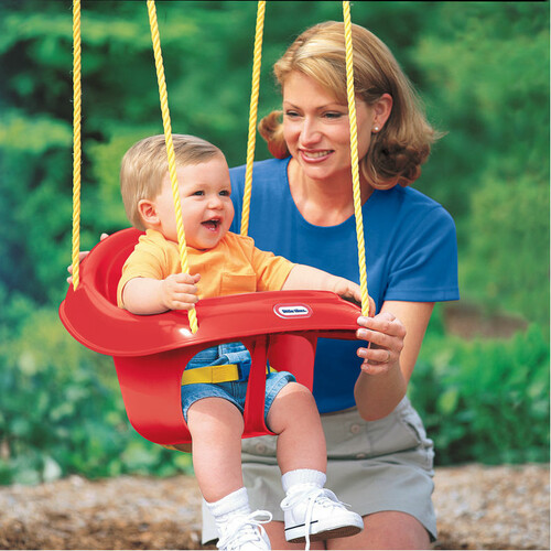 Little Tikes Little Tikes Siège de balançoire rouge pour tout petit, max 50 lb 050743637247