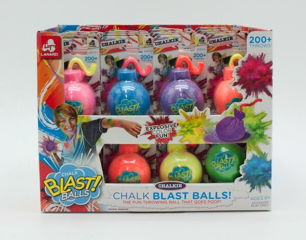 Lanard Toys Bombe craie (unité) (varié) 048242790518