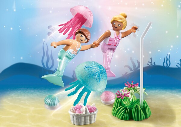 Playmobil Playmobil 71504 Enfants sirenes avec meduses et coquillages 4008789715043