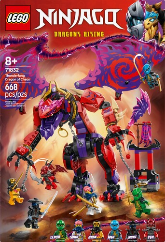 LEGO LEGO 71832 Croc-de-tonnerre le dragon du chaos 673419404914