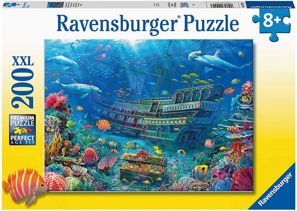 Ravensburger Casse-tête 200 XXL Navire au fond de la mer 4005556129447