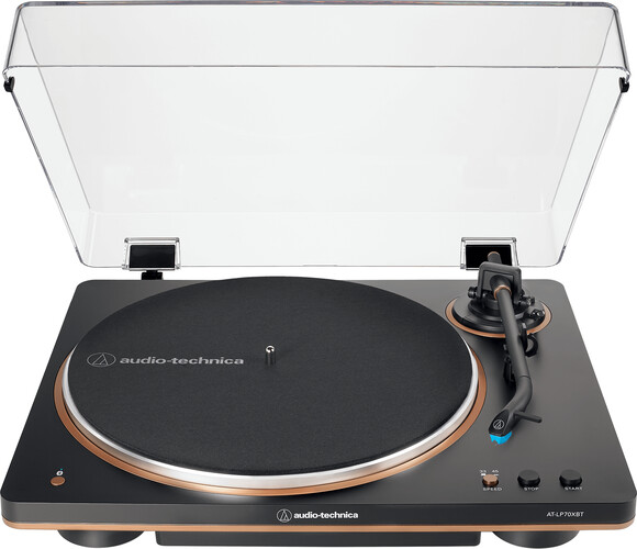 Audio Technica Table Tournante AT-LP70XBT-BZ Noir et Bronze automatique Belt-Drive (Bluetooth) 4961310162368