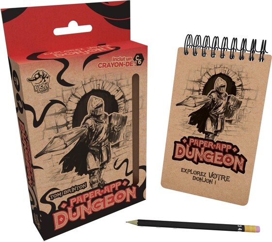 Lucky Duck Games Paper App Dungeon (fr) 691835195339