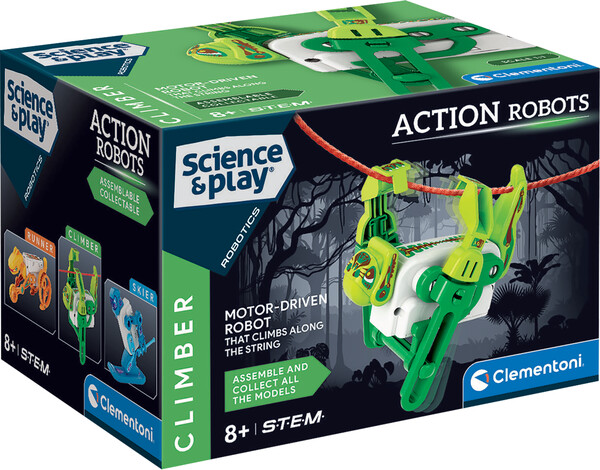 Clementoni S&J - Extreme robot - grimpeur 8005125751389