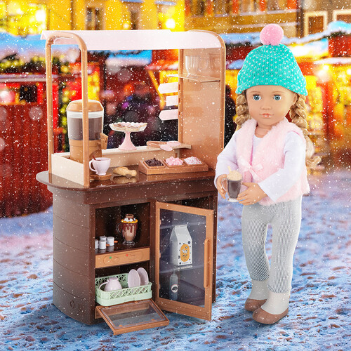 Poupées Our Generation Accessoires OG - "Choco-Tastic Stand" pour poupée de 46 cm 062243429222