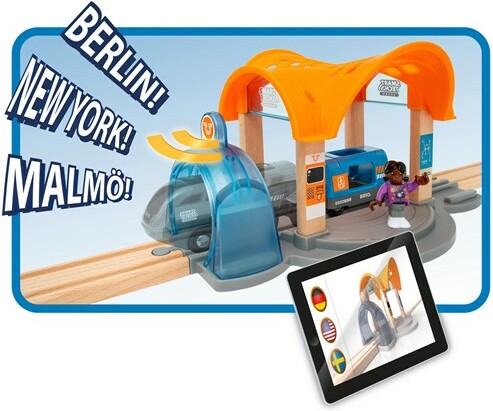 Brio Train Brio Train en bois Smart Tech sound - Gare Smart Tech avec son 33973 7312350339734