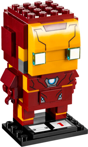 LEGO LEGO 41590 Brickheadz Iron Man, Capitaine America La Guerre civile, Super-héros 673419267199