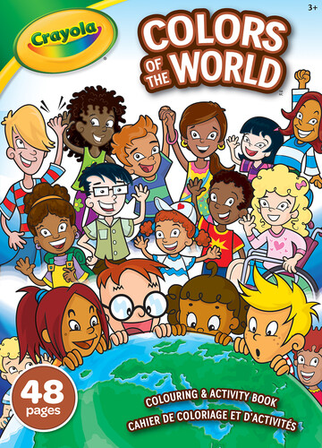 Crayola Livre à colorier 48 pages Colors of the World 063652058607