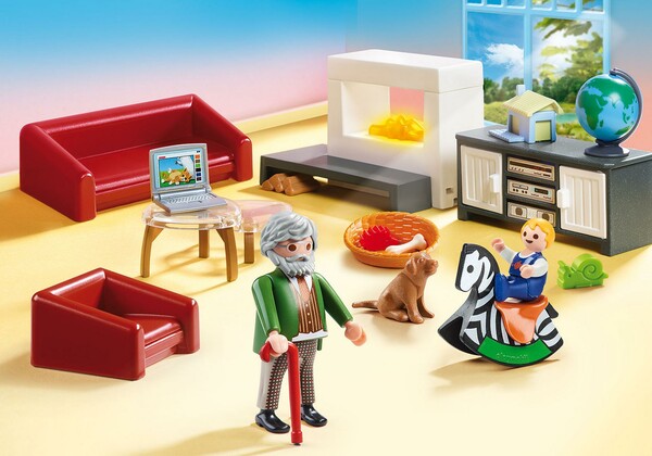 Playmobil Playmobil 70207 Salon avec cheminée 4008789702074