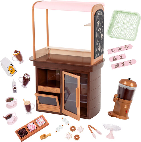 Poupées Our Generation Accessoires OG - "Choco-Tastic Stand" pour poupée de 46 cm 062243429222