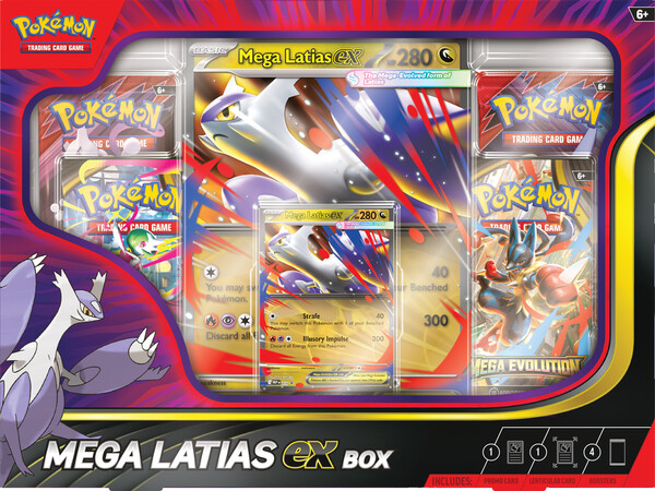 Pokémon Pokemon Mega Evolution - Mega latias ex box 196214130562