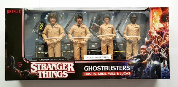 Imports Dragon Stranger things 4pk ghostbuster 787926130751