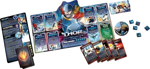 Lucky Duck Games Dice Throne (fr) Marvel - Scarlet Witch vs Thor vs Loki vs Spider-Man (fr) 691835194035