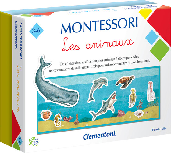 Clementoni Montessori - Les animaux (fr) 8005125523696