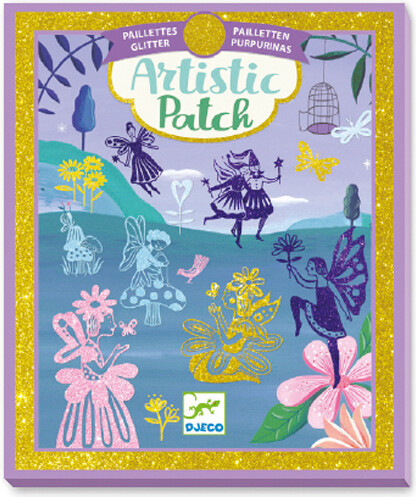 Djeco Artistic patch glitter Pays des fées 3070900094642