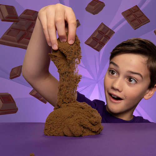 Kinetic Sand Kinetic Sand Sable parfumé 8oz délice mûre/myrtille (sable cinétique) 778988242001