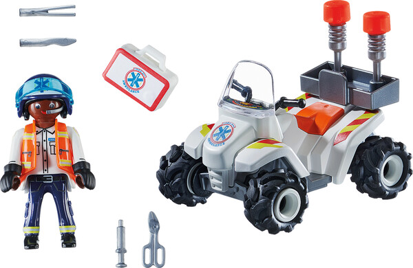 Playmobil Playmobil 71091 Secouriste et quad 4008789710918