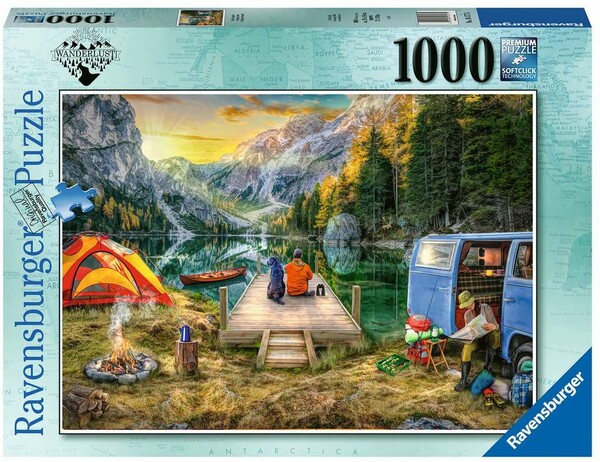 Ravensburger Casse-tête 1000 Camping calme 4005556161775