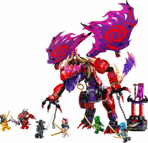LEGO LEGO 71832 Croc-de-tonnerre le dragon du chaos 673419404914