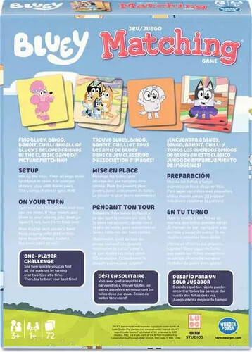Ravensburger Bluey Matching EN/F/E 4005556247387