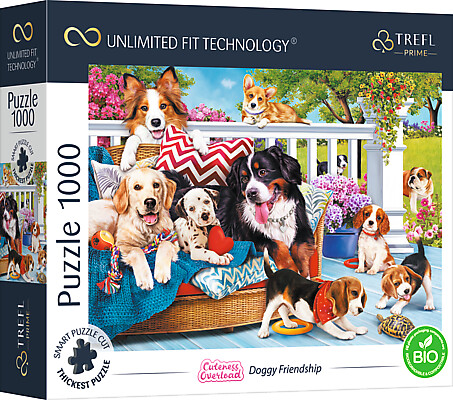 Belvedere Puzzle Casse-tête 1000 UFT - Amour de chien 5900511106985