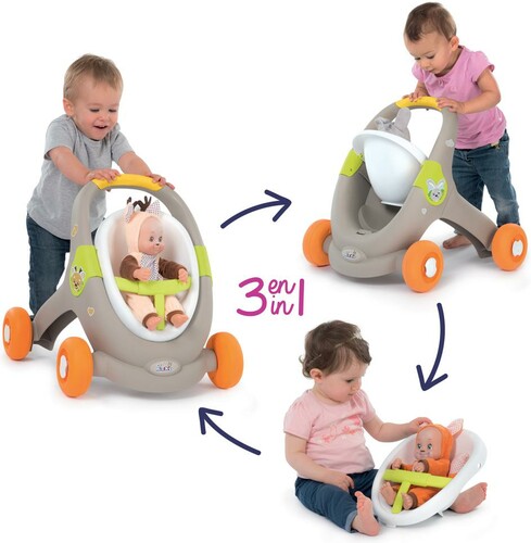 Acheter Minikiss Poussette marcheur Animal Smoby Joubec
