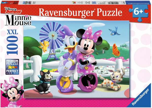 Ravensburger Casse-tête 100 XXL Mickey & Minnie Minnie et Daisy 4005556108817