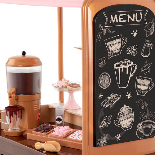 Poupées Our Generation Accessoires OG - "Choco-Tastic Stand" pour poupée de 46 cm 062243429222