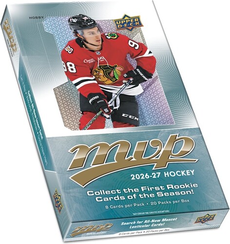 Upper Deck Upper Deck MVP Hockey 26/27 Hobby booster box (8/20/20) 053334610711