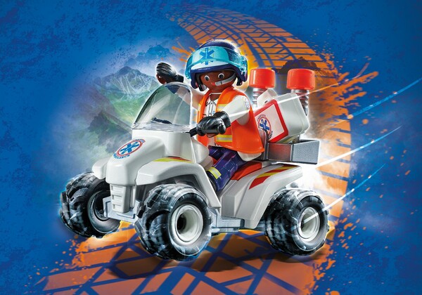 Playmobil Playmobil 71091 Secouriste et quad 4008789710918