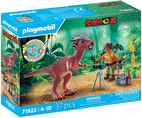 Playmobil Playmobil 71822 Stygimoloch avec chercheur, materiel d'observation 4008789718228