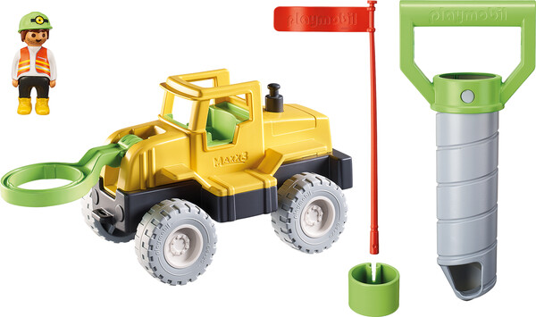 Playmobil Playmobil 70064 Camion de forage pour le sable 4008789700643