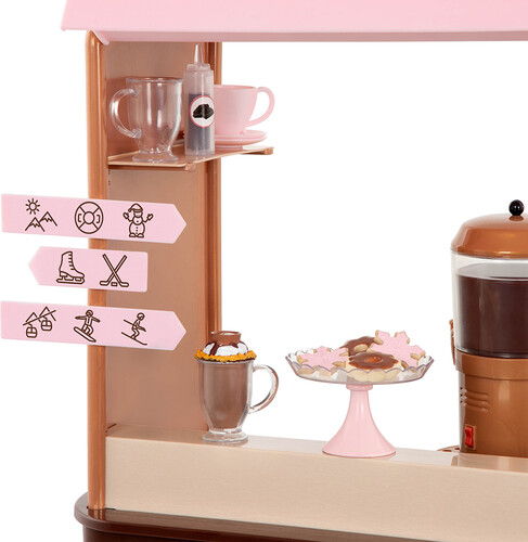 Poupées Our Generation Accessoires OG - "Choco-Tastic Stand" pour poupée de 46 cm 062243429222