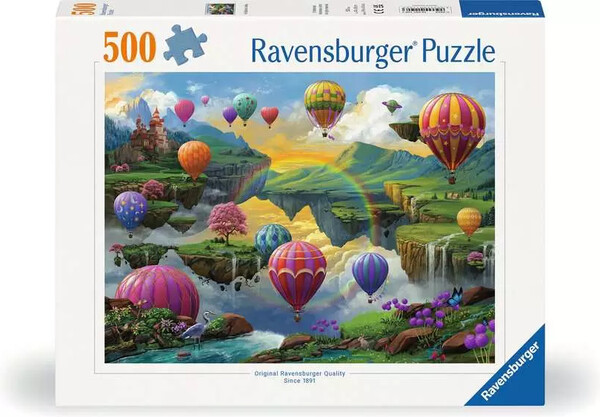 Ravensburger casse-tete Casse-tête 500 Air Balloon Valley (USJ) 4005555011903