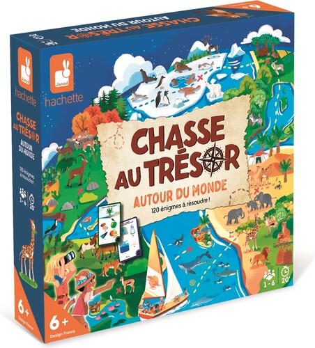 Janod Chasse au trésor - Autour du monde (fr) 3700217324483