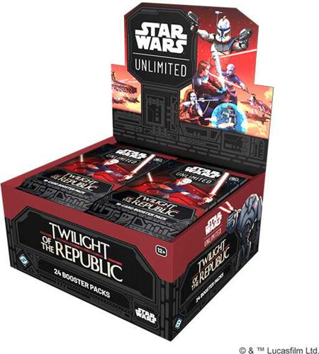 Fantasy Flight Games Star Wars: Unlimited: Twilight of the Republic - Booster Box (en) 841333122232