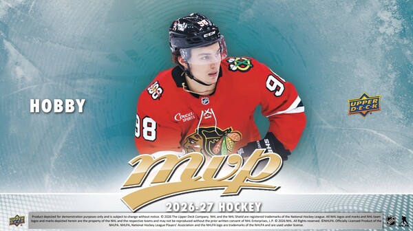 Upper Deck Upper Deck MVP Hockey 26/27 Hobby booster box (8/20/20) 053334610711