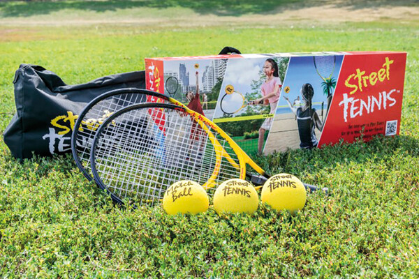Street Tennis - Ens.jeu avec sac de transport 768563836916
