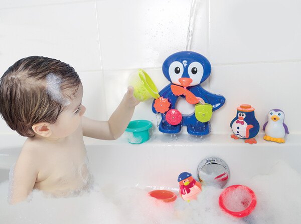 LUDI Coffret de bain Pingouin 3550839922402